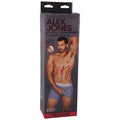 Signature Cocks Alex Jones ULTRASKYN 11 in. Dual Density Dildo with Removable Vac-U-Lock Suction Cup Tan - Fantasies Boutique