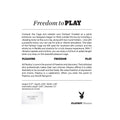 Playboy Fantasy Cage Rechargeable Vibrating Cock Cage Silicone Purple