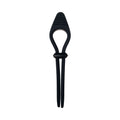 Zero Tolerance Black Tie Affair Rechargeable Silicone Cock Tie Cockring Black