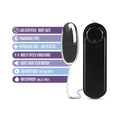 B Yours Silver Power Bullet Remote-Controlled Egg Vibrator Black - Fantasies Boutique