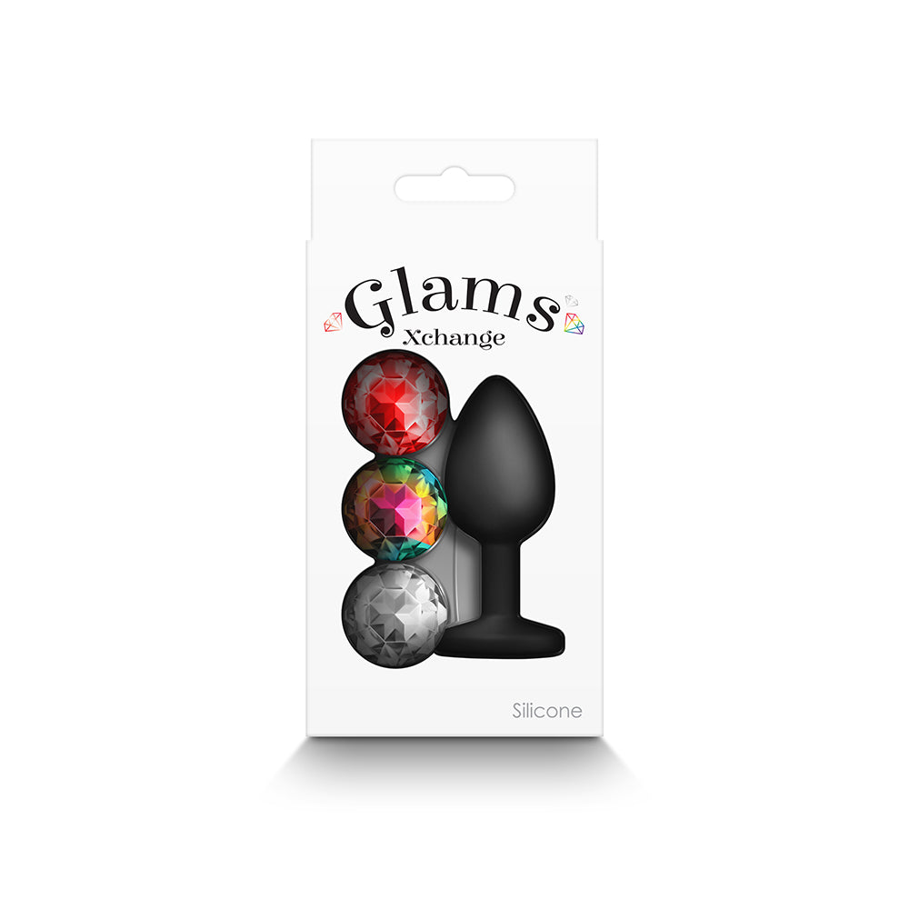 Glams Xchange Round Anal Plug Small - Fantasies Boutique