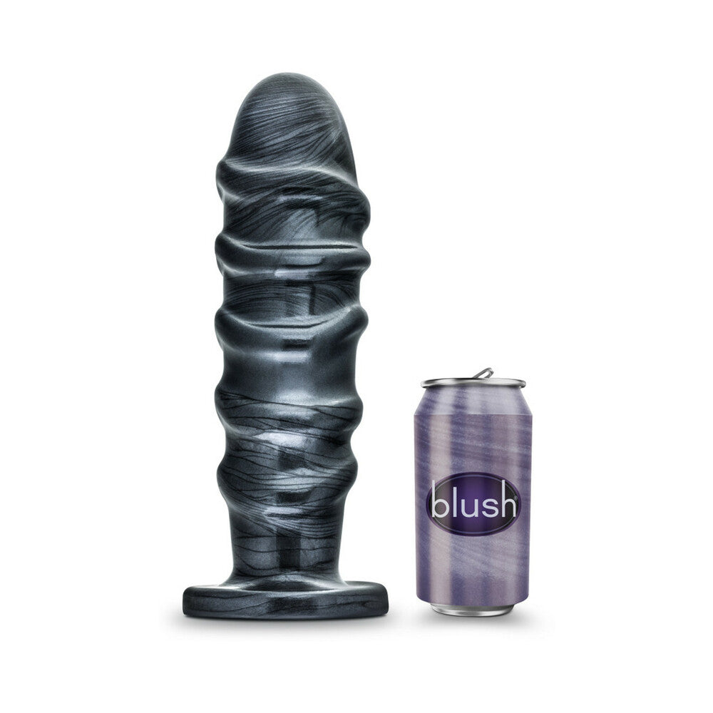 Blush Jet Annihilator 11 in. Anal Plug Carbon Metallic Black - Fantasies Boutique