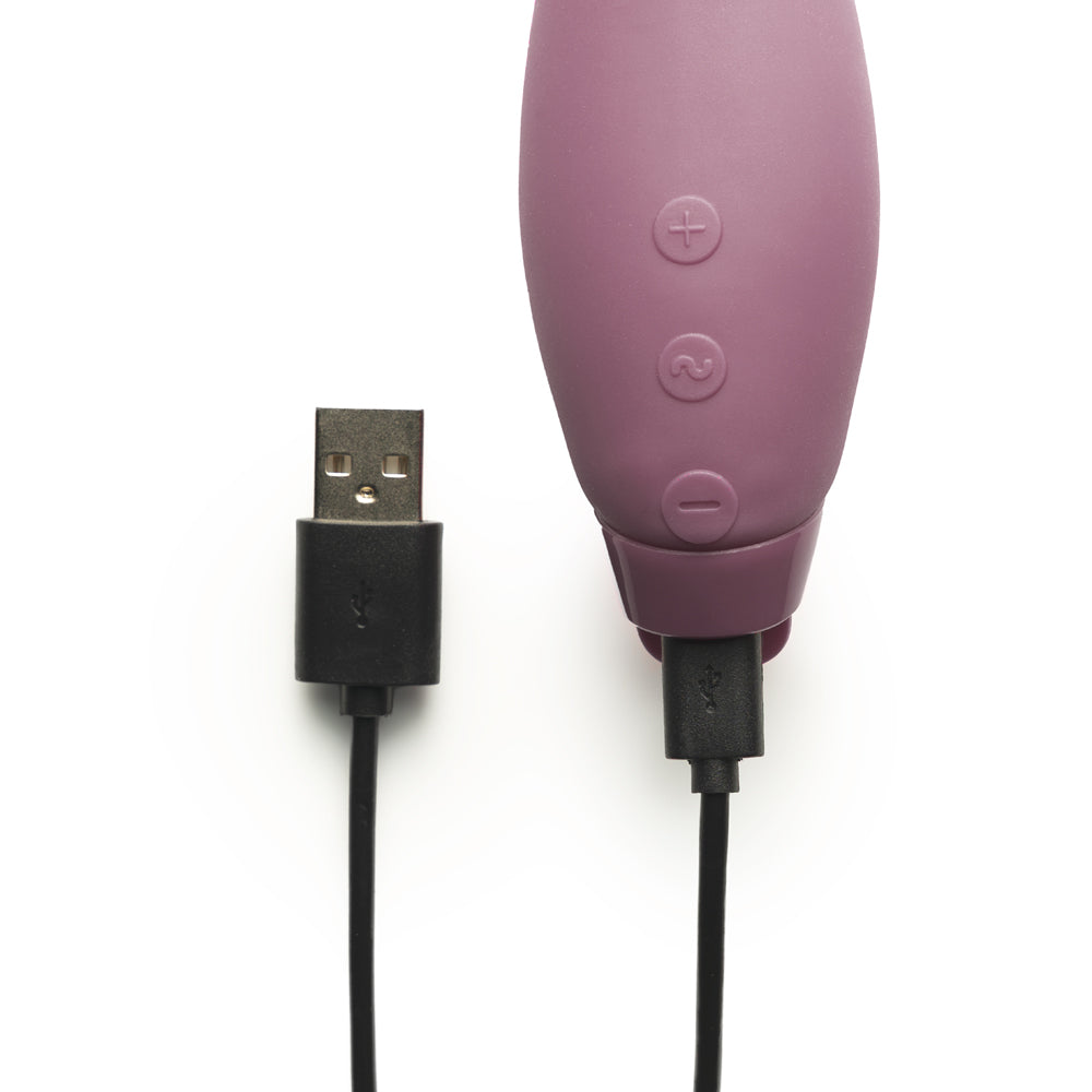 Je Joue Hera Rechargeable Silicone Rabbit Vibrator Purple - Fantasies Boutique