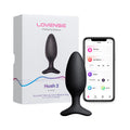 Lovense Hush 2 Bluetooth Remote-Controlled Vibrating Butt Plug M 1.75 in. - Fantasies Boutique
