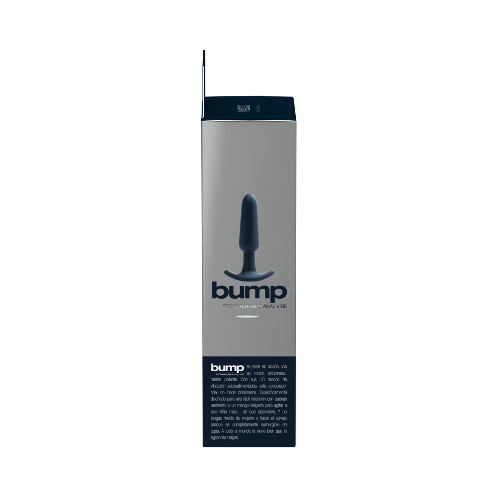 VeDO Bump Rechargeable Anal Vibe - Just Black - Fantasies Boutique