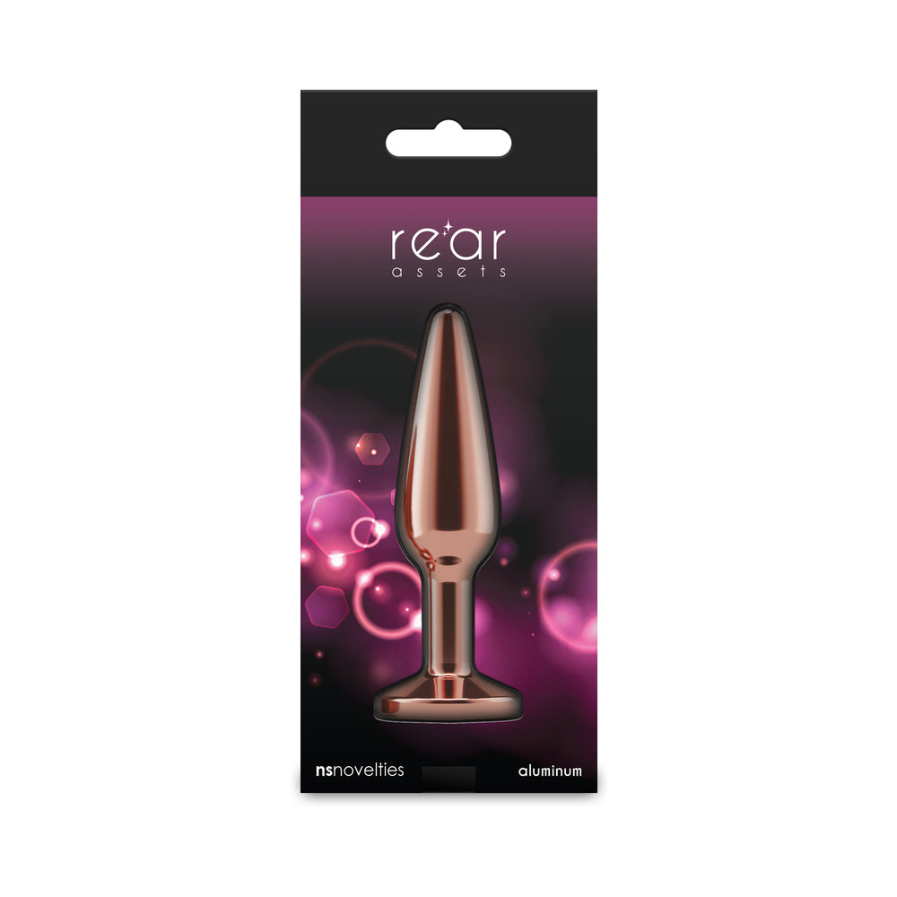 Rear Assets Tapered Plug Rose Gold/Pink Medium