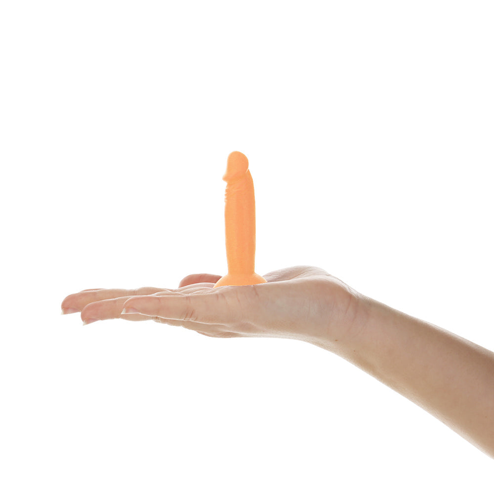 Addiction Silly Willy Glow-in-the-Dark 3.3 in. Silicone Dildo 12-Piece Fishbowl Display
