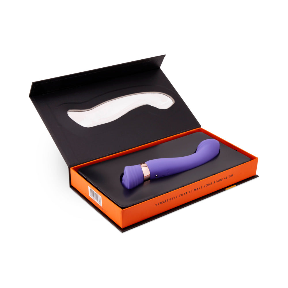 Nu Sensuelle Geminii Xlr8 14 Func Double Motor Vibe - Ultra Violet - Fantasies Boutique