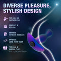 Anal Adventures Matrix Odyssey Prostate Stimulator Space Age Blue