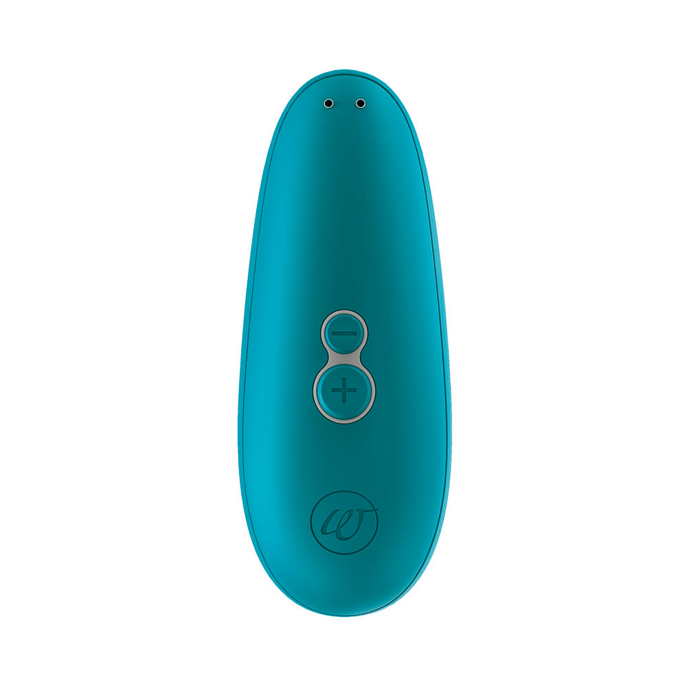 Womanizer Starlet 3 Rechargeable Silicone Compact Pleasure Air Clitoral Stimulator Turquoise - Fantasies Boutique