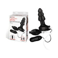 Lux Fetish 4 in. Inflatable Vibrating Butt Plug with Suction Base Remote-Controlled - Fantasies Boutique