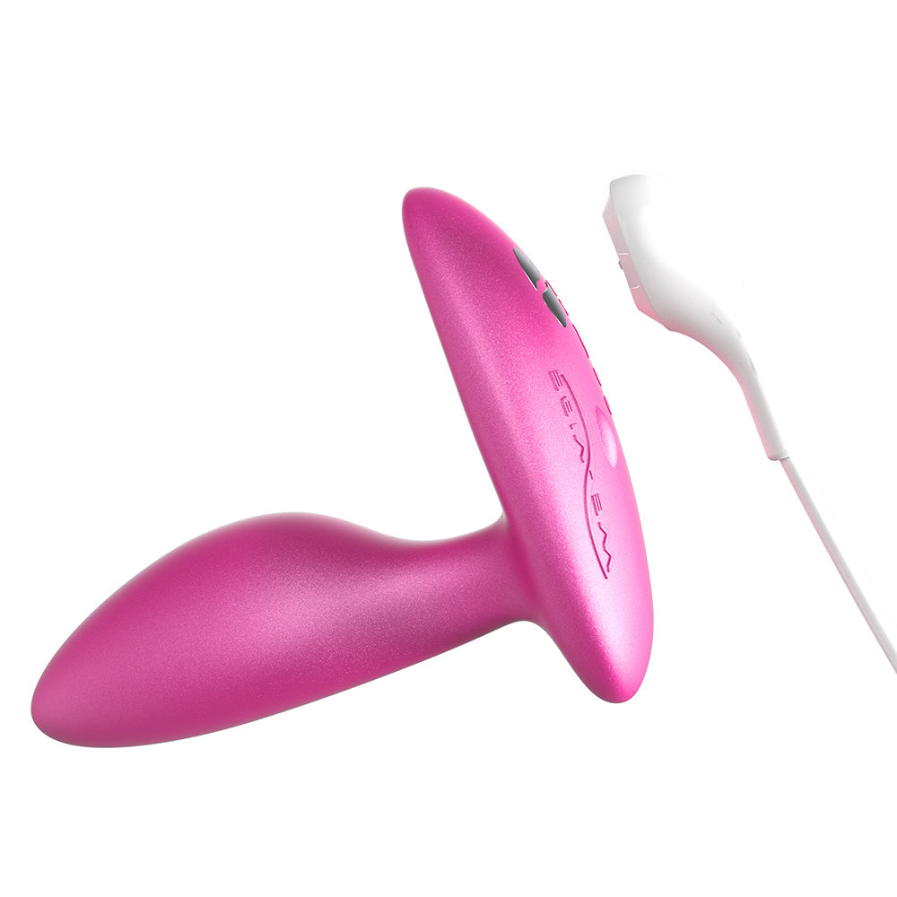 We-Vibe Ditto+ Rechargeable Remote Control Vibrating Anal Plug Cosmic Pink