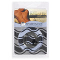 Relaxed Fit Elastomer Cock Ring (Black) - Fantasies Boutique