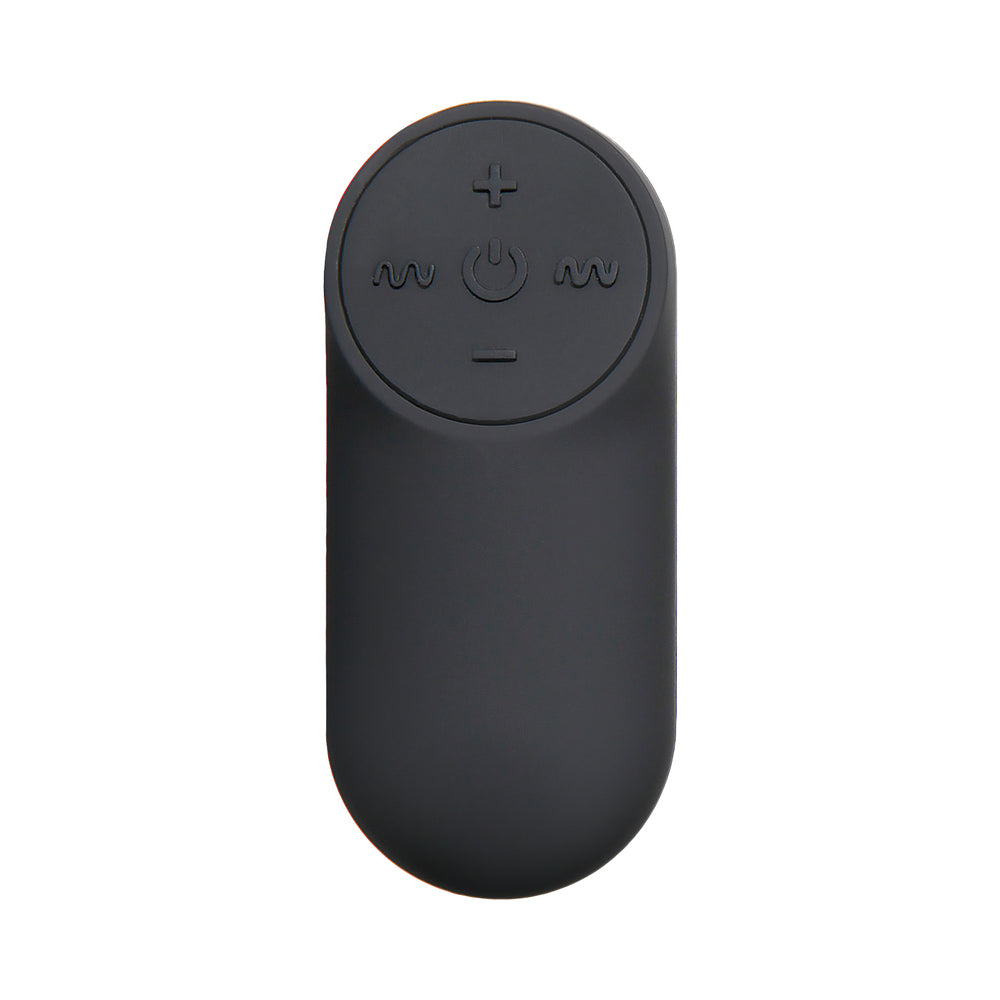 Evolved Kong Rechargeable Remote-Controlled Vibrating Silicone Anal Plug Black - Fantasies Boutique