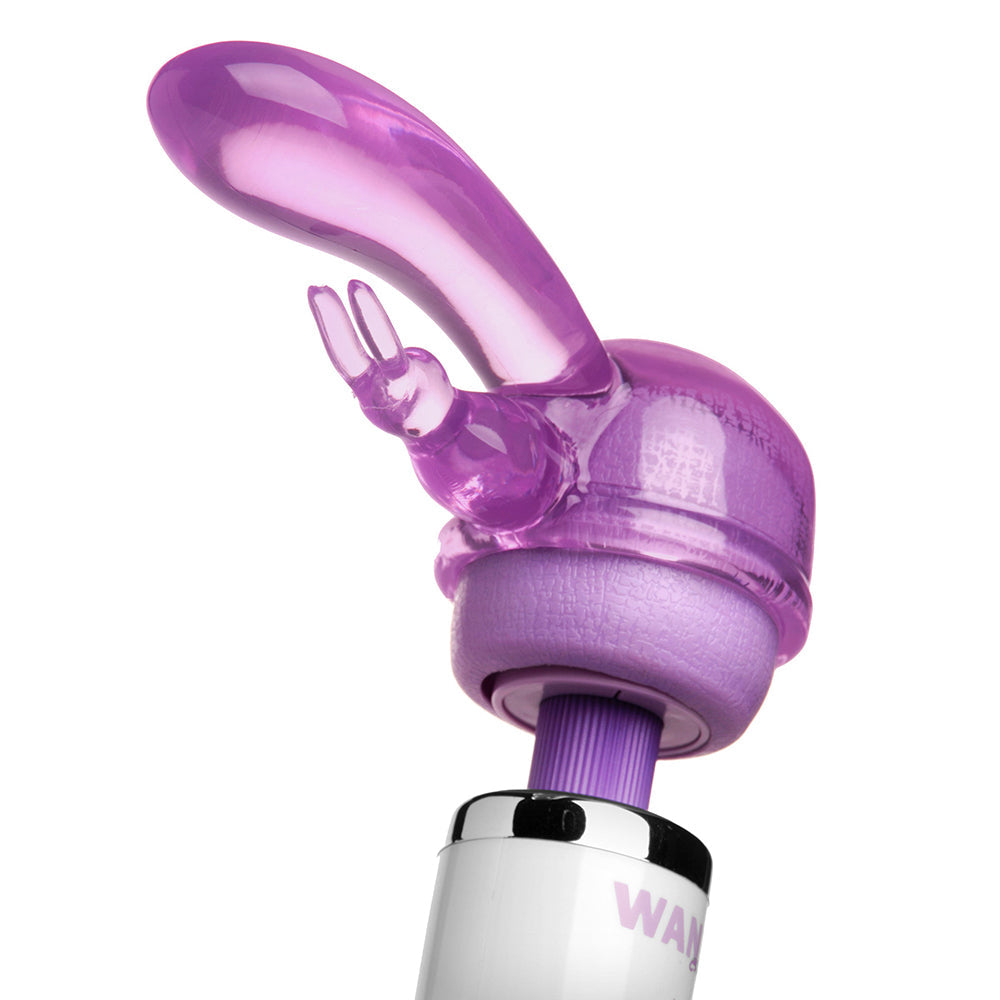 Wand Essentials Rabbit Attachment (Purple) - Fantasies Boutique