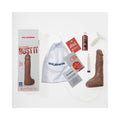 Bust It Squirting Realistic Cock Brown w/1oz Nut Butter - Fantasies Boutique
