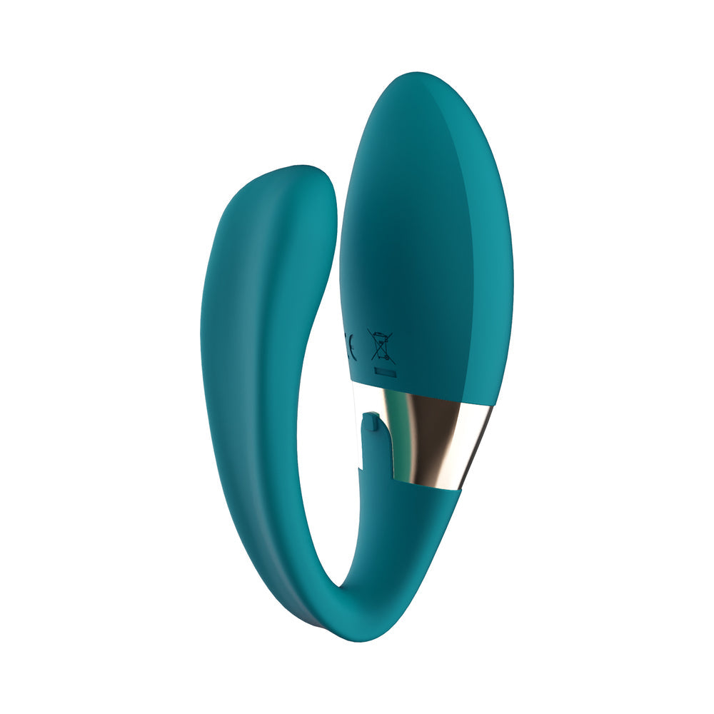 LELO TIANI DUO Rechargeable Dual Stimulation Couples Vibrator With Remote Ocean Blue - Fantasies Boutique
