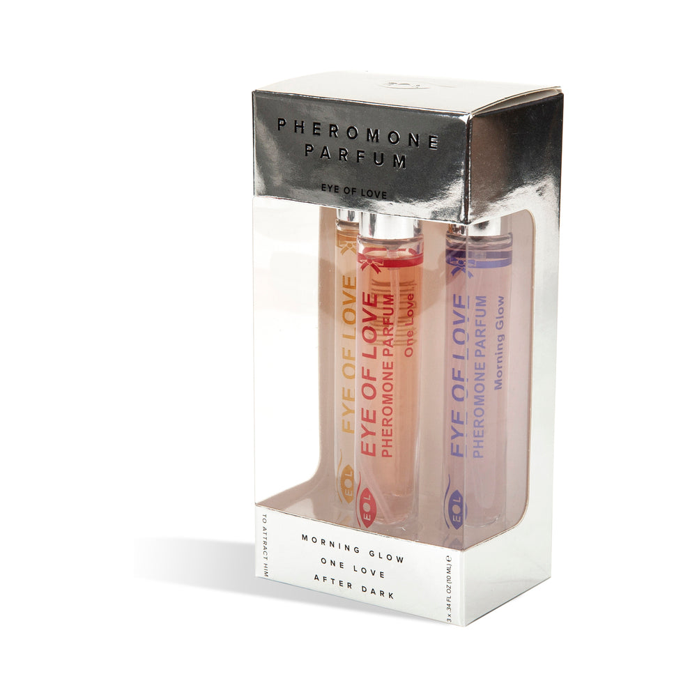 Eye of Love Attract Him Pheromone Parfum 3-Piece Set 10 ml - Fantasies Boutique