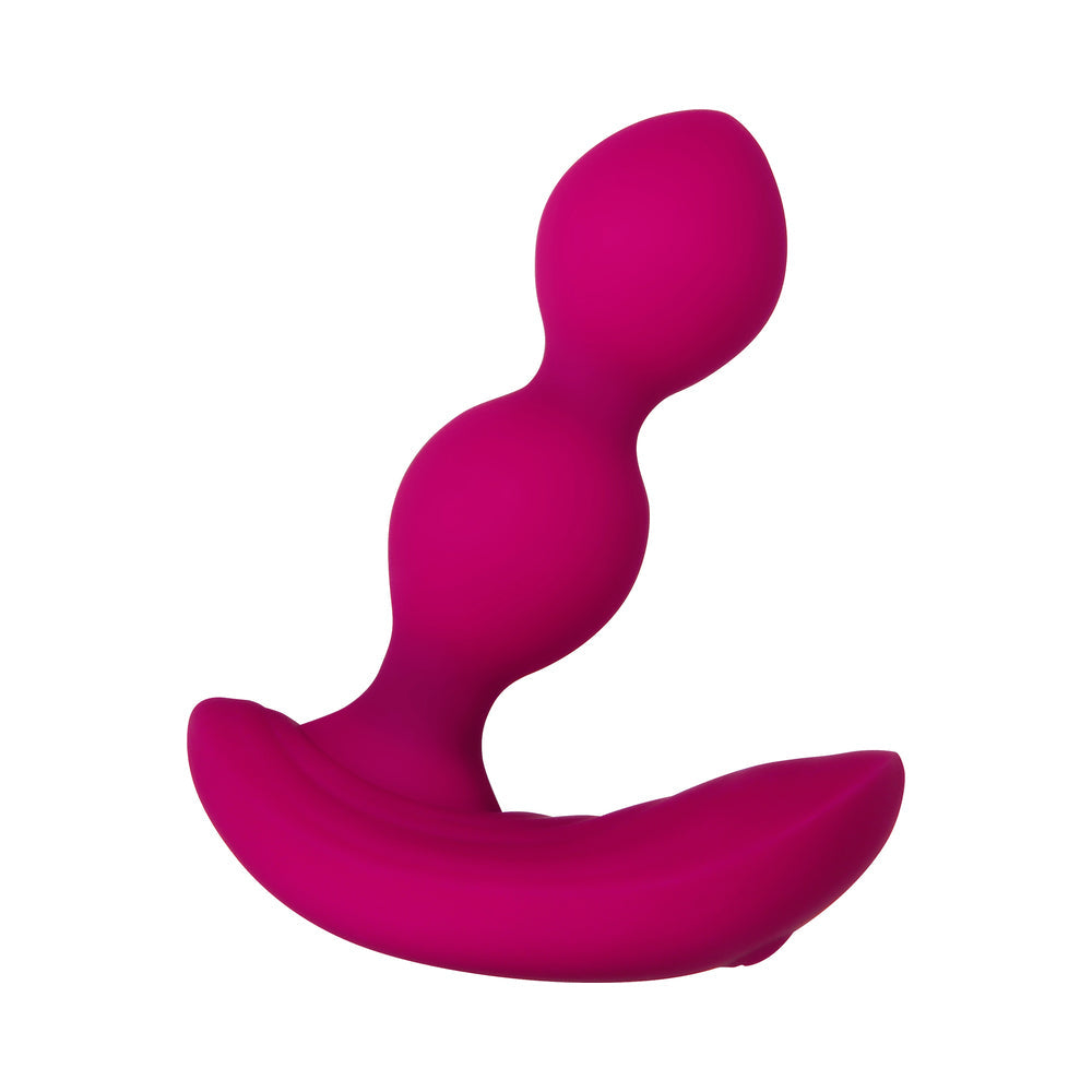 Zero Tolerance Bubble Butt Inflatable Vibrating Beaded Anal Plug Pink - Fantasies Boutique