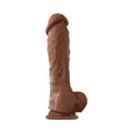 Colours Pleasures 8 in. Dildo Brown - Fantasies Boutique