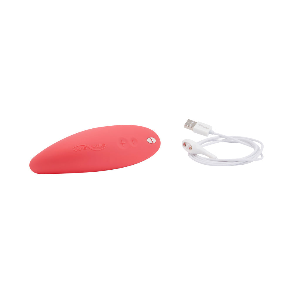 We-Vibe Melt Rechargeable Silicone Pleasure Air Clitoral Stimulator Pink - Fantasies Boutique