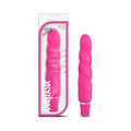 Blush Luxe Anastasia Silicone Slimline Vibrator Pink - Fantasies Boutique