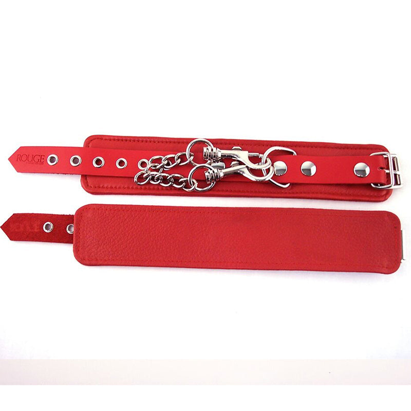 Rouge Wrist Cuffs Red - Fantasies Boutique