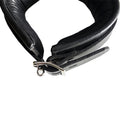 Rouge Leather Padded Collar Black