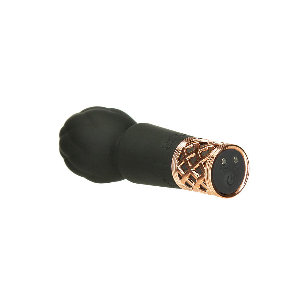 Pillow Talk Secrets Pleasure Rechargeable Clitoral Vibrator Wand Black - Fantasies Boutique