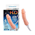 H2O Splish Splash 6 in. Dildo Douche Beige - Fantasies Boutique
