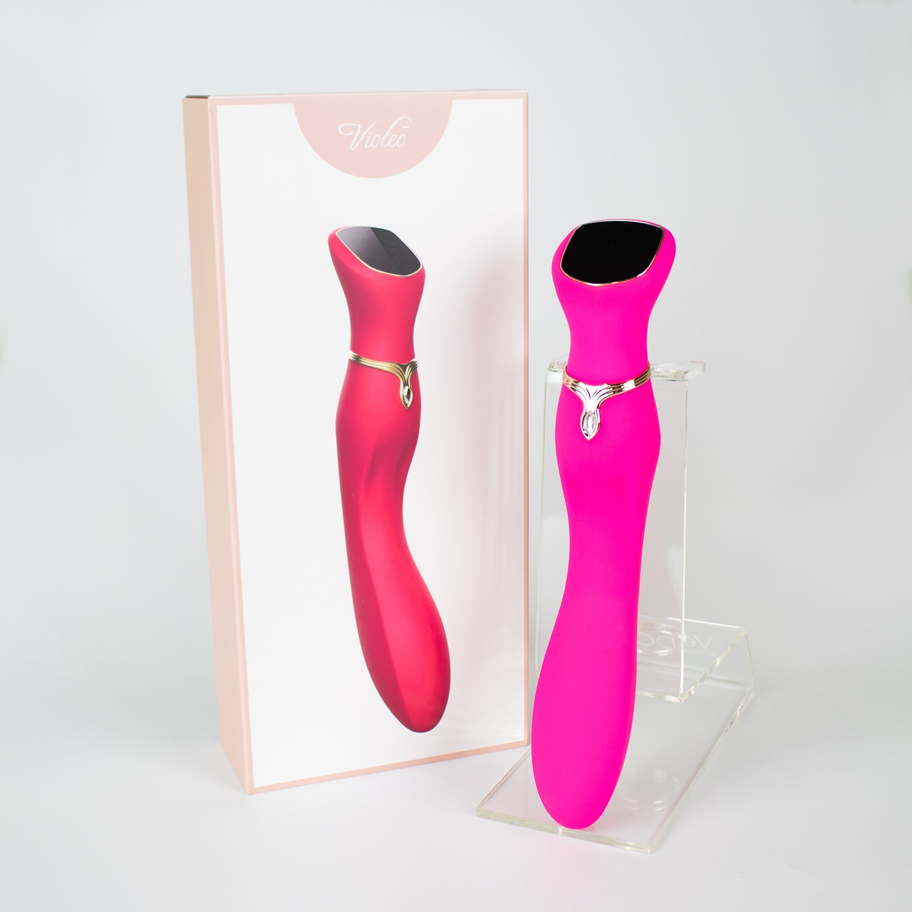 Chance Touch Screen G-Spot Vibrator in Fuchsia - Fantasies Boutique