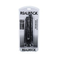 RealRock Two in One 9 in. / 10 in. Dildo Black - Fantasies Boutique