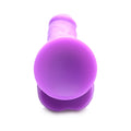 Curve Toys Lollicock 7 in. Silicone Dildo with Balls & Suction Cup Grape - Fantasies Boutique