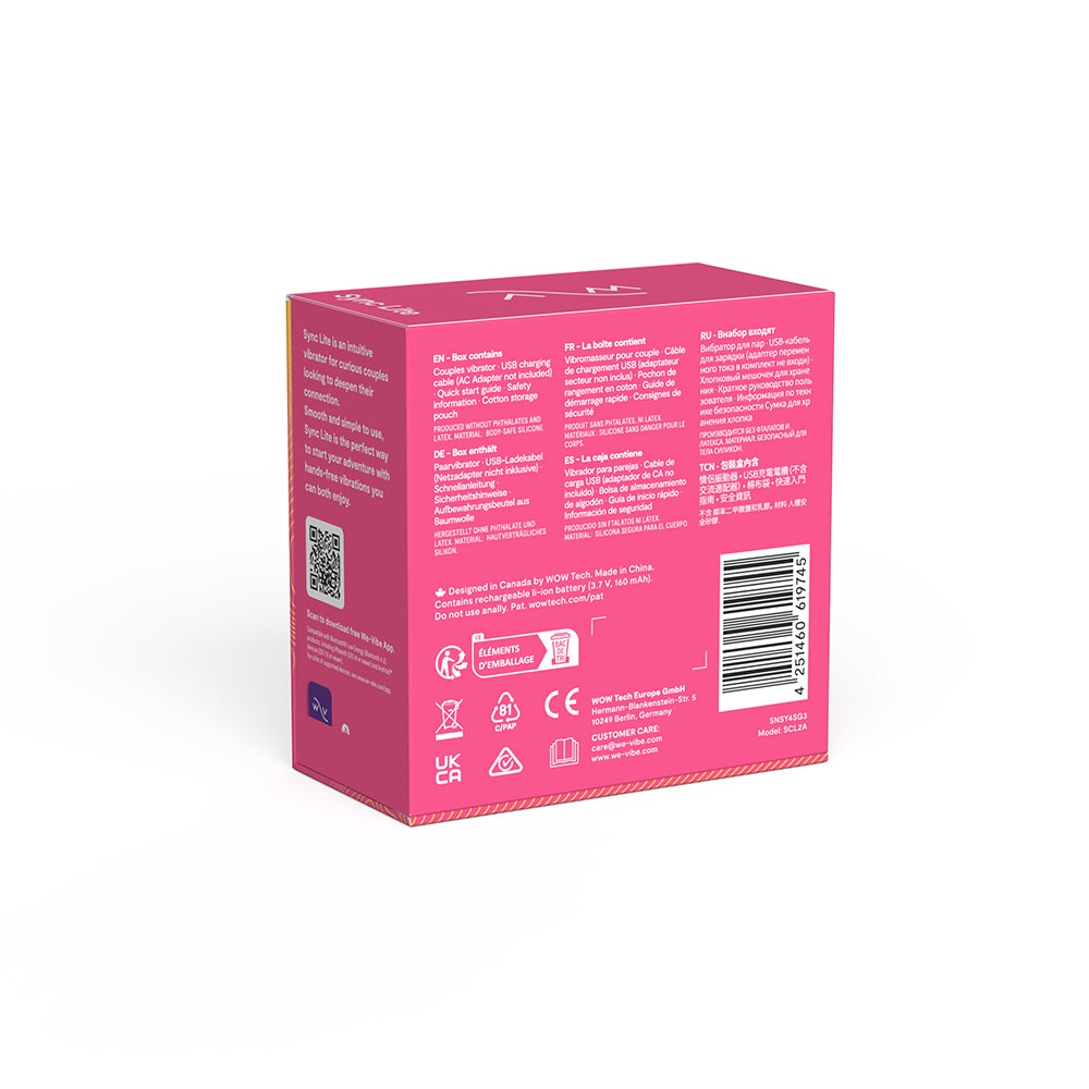 We-Vibe Sync Lite Pink - Fantasies Boutique