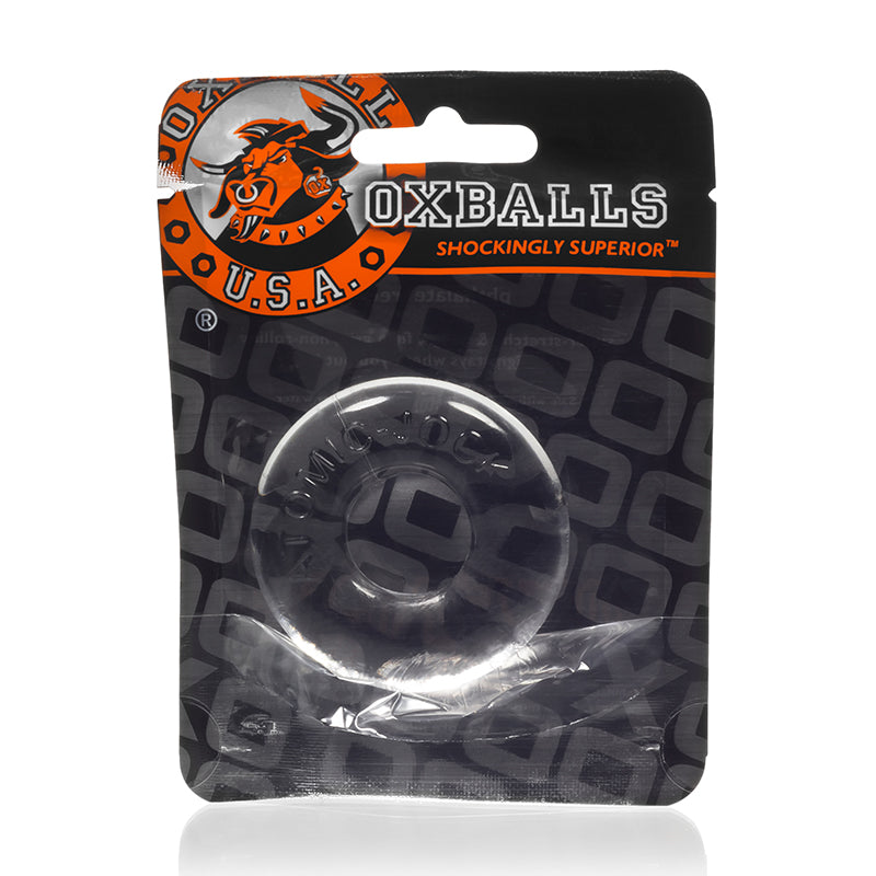 OxBalls Do-Nut- 2, Cockring, Large, Clear - Fantasies Boutique