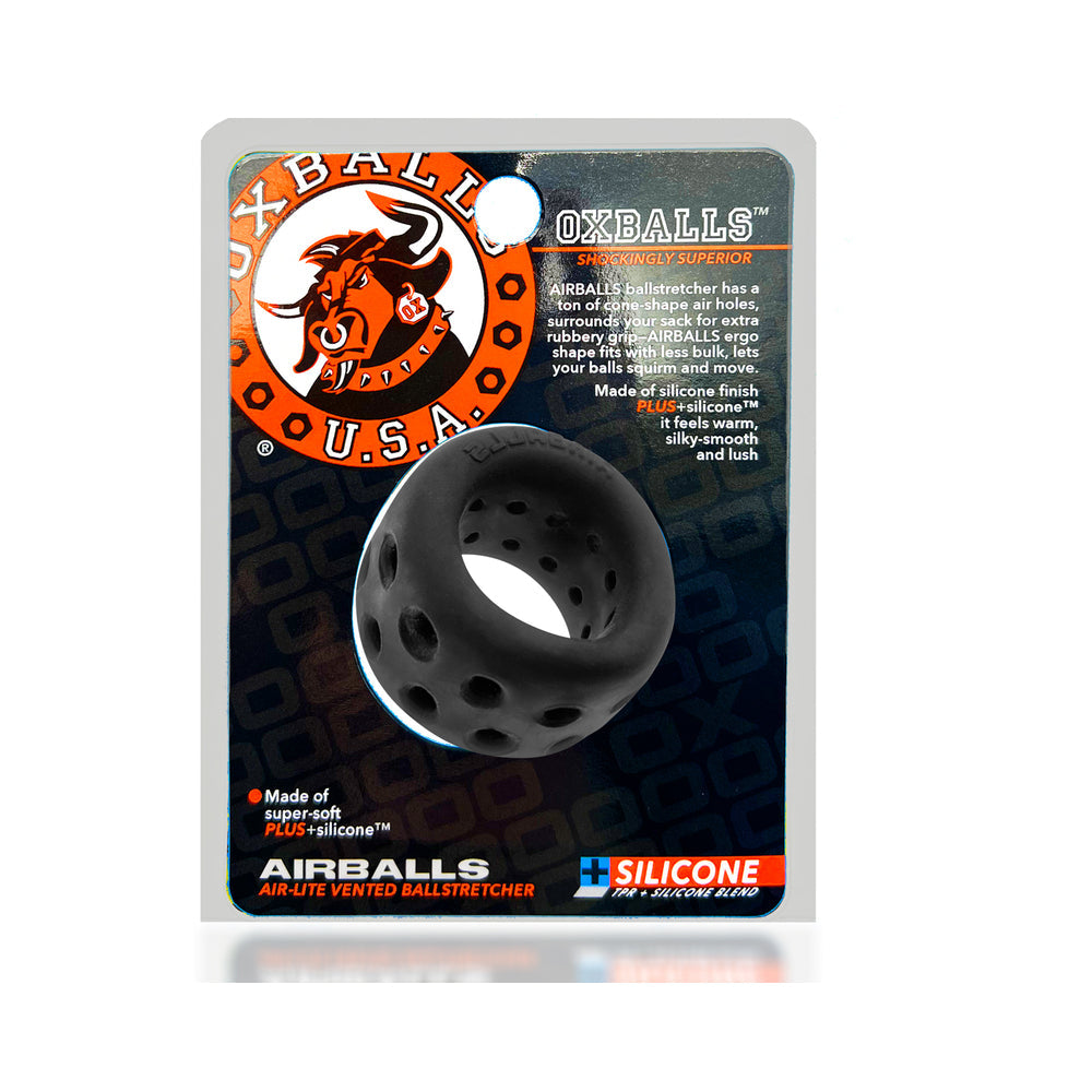 OxBalls Airballs Air-Lite Ballstretcher Black Ice - Fantasies Boutique