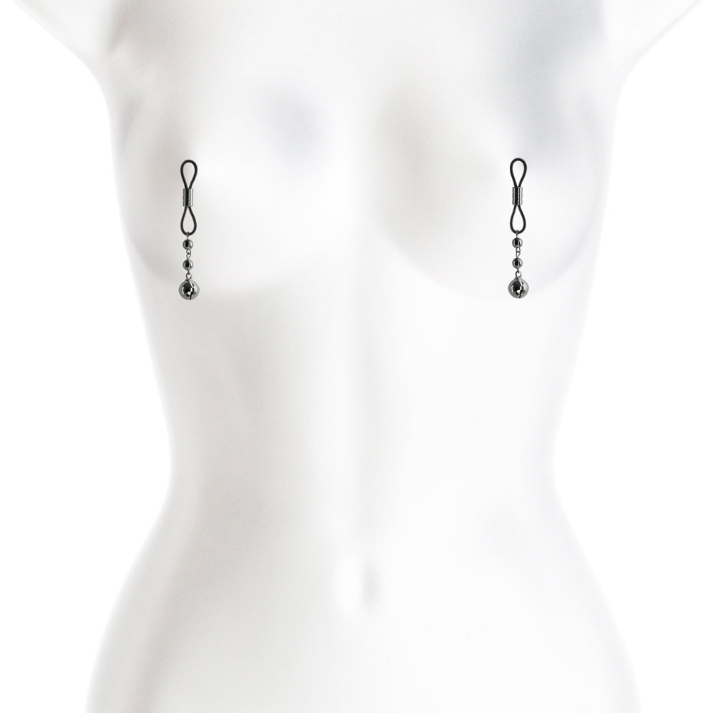 Bound Nipple Clamps D1 Gunmetal - Fantasies Boutique