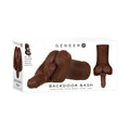 Gender X Backdoor Bash Stroker With Shaft Brown 2.5lbs - Fantasies Boutique