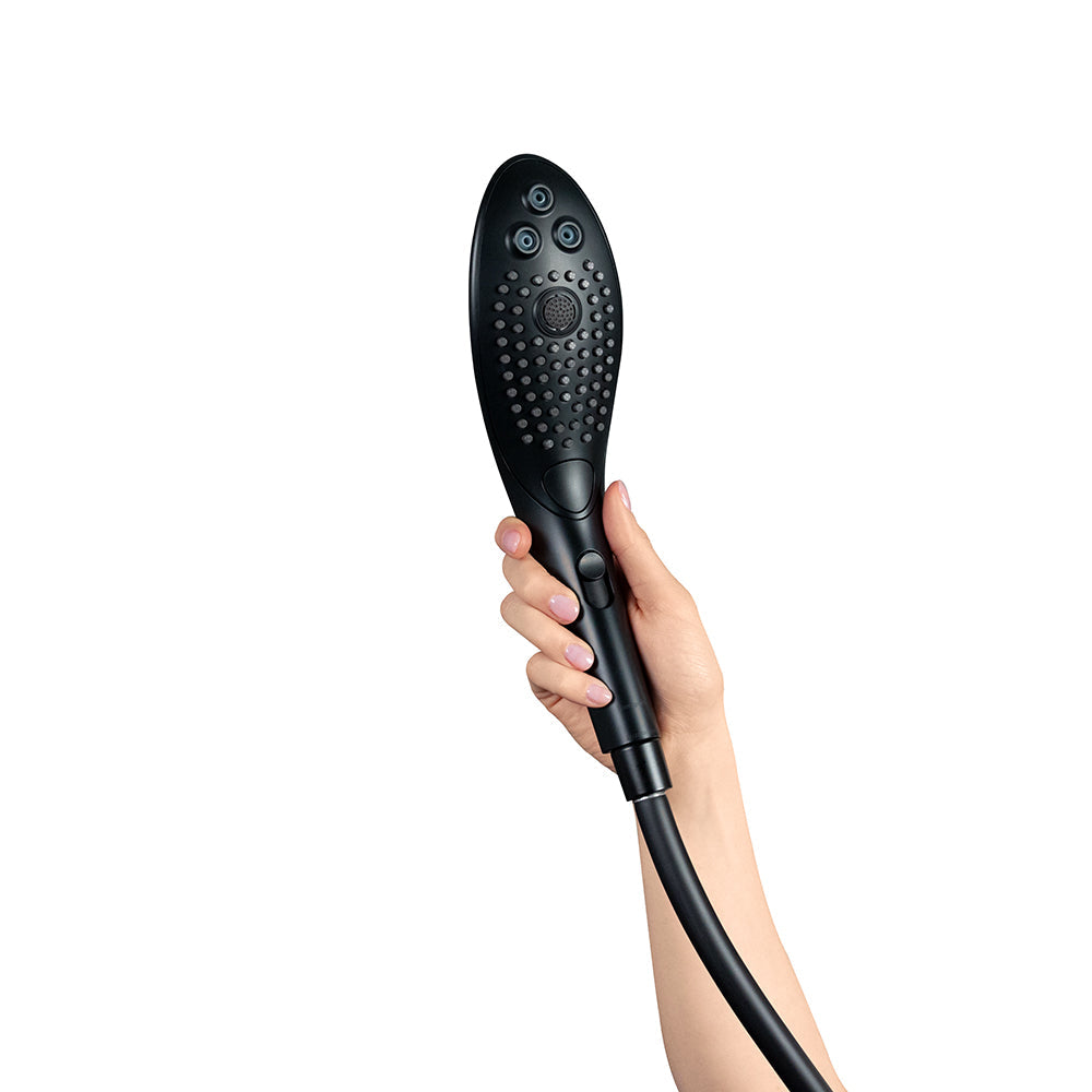 Womanizer Wave Shower Head Masturbator Black - Fantasies Boutique