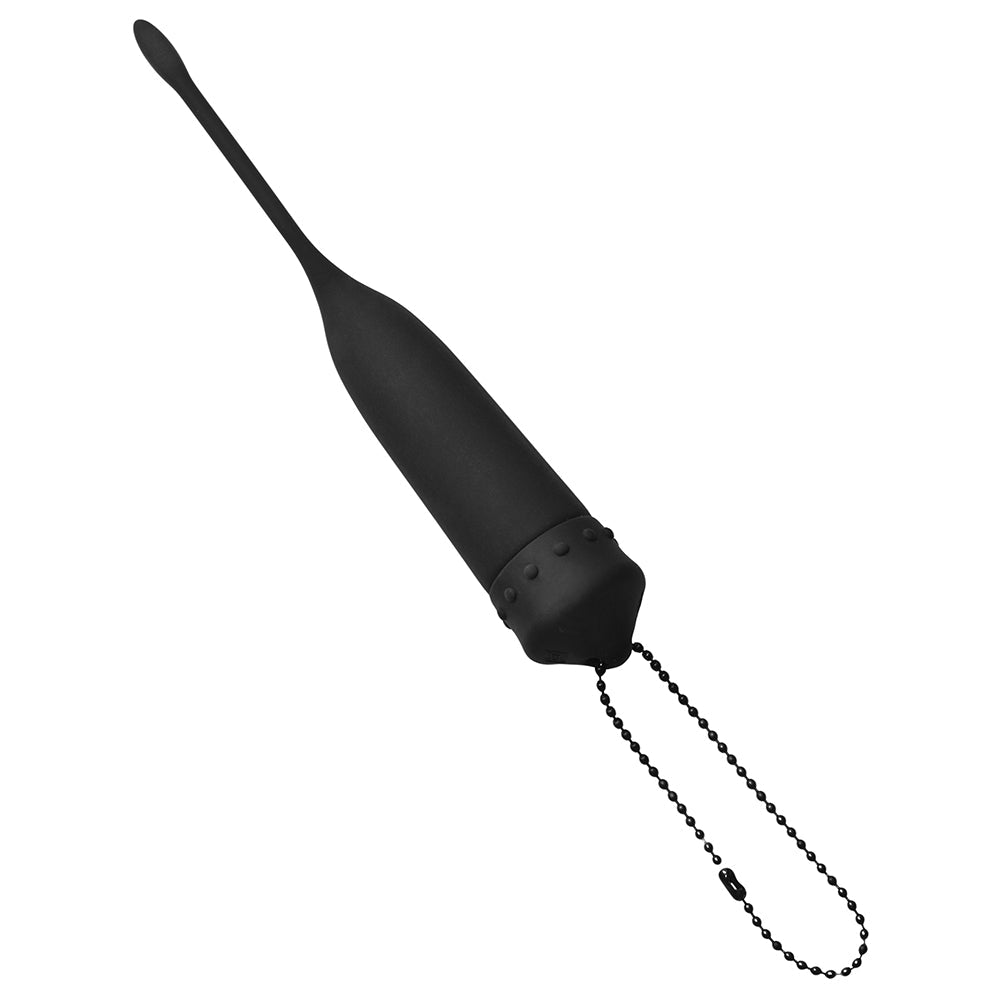 Masters Cadence Vibrating Silicone Sound (Black) - Fantasies Boutique