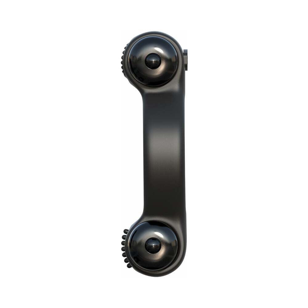 Fantasy C-Ringz Magic Touch Couples Ring With Dual Bullets Black - Fantasies Boutique