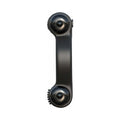 Fantasy C-Ringz Magic Touch Couples Ring With Dual Bullets Black - Fantasies Boutique