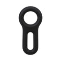 ROCK SOLID The Keyhole Silicone C-Ring Black
