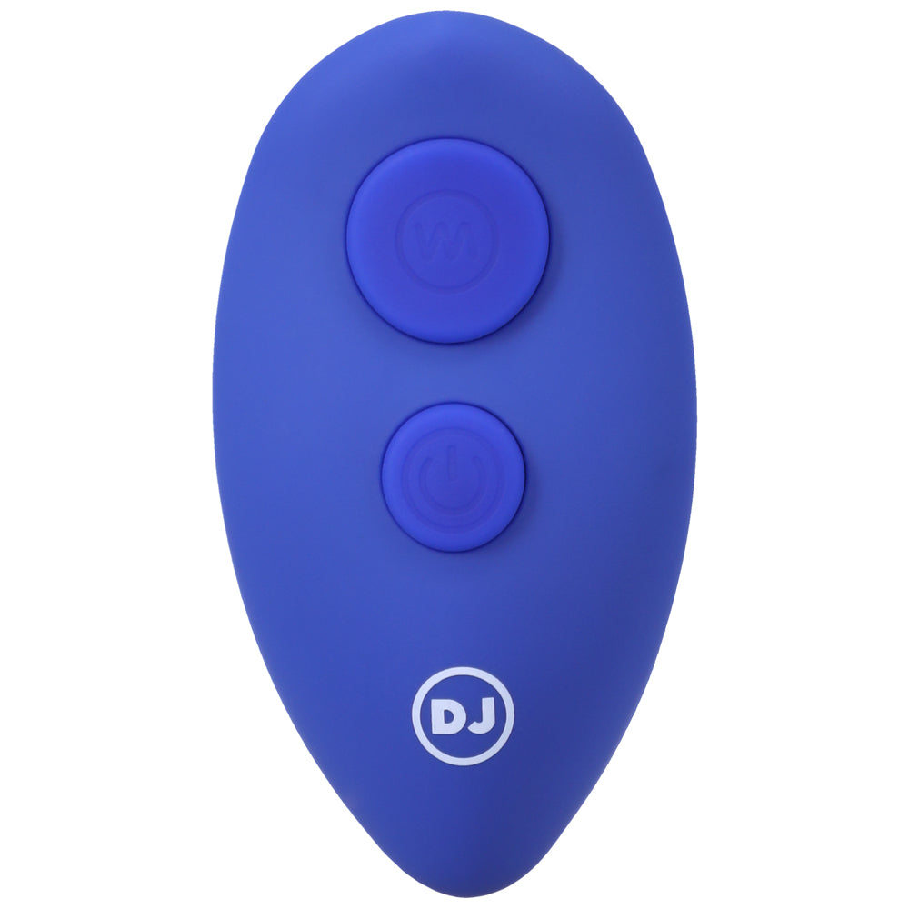 A-Play EXPANDER Rechargeable Silicone Anal Plug with Remote Blue - Fantasies Boutique