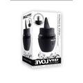 Evolved Tongue Tied Rechargeable Flicking Silicone Tongue Vibrator Black - Fantasies Boutique