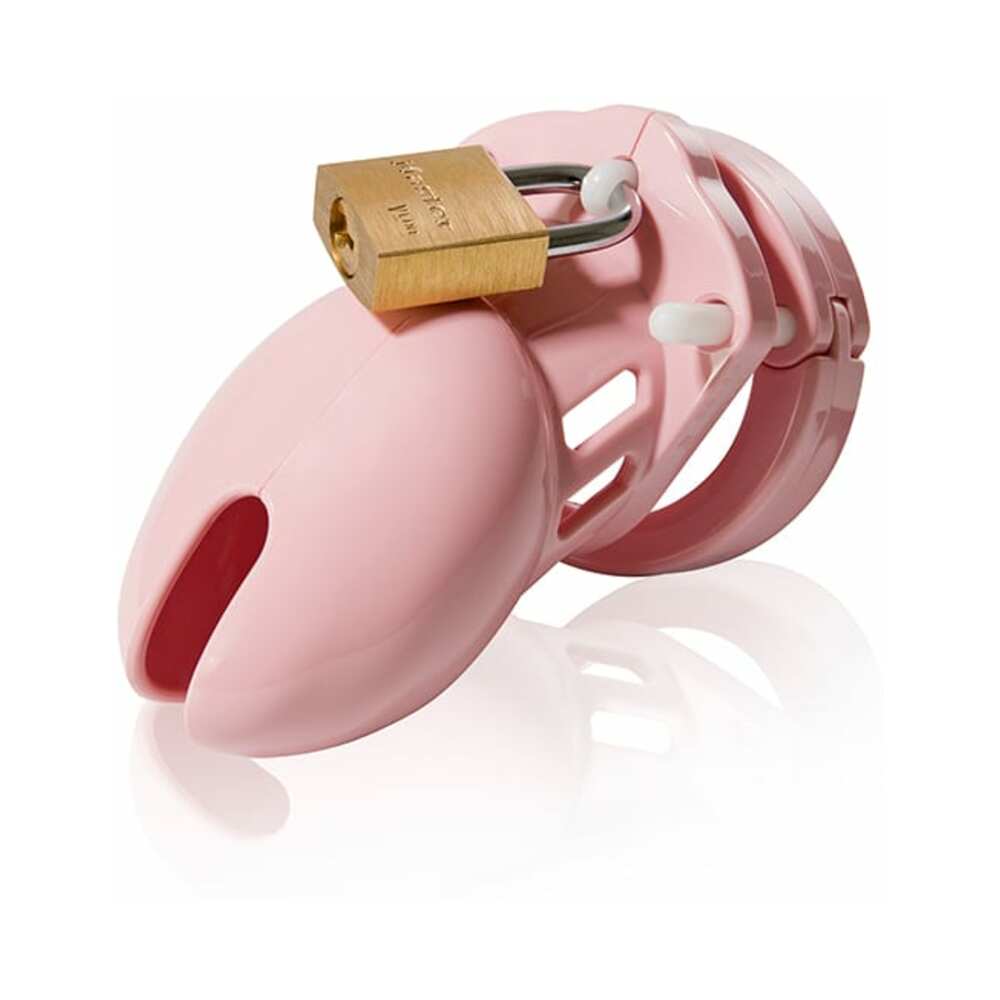 CB-6000S Pink Male Chastity Cage - Fantasies Boutique