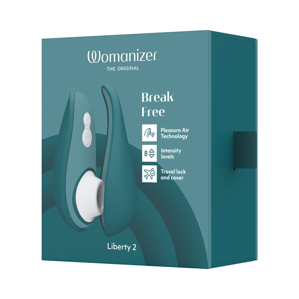 Womanizer Liberty 2 Dark Petrol - Fantasies Boutique