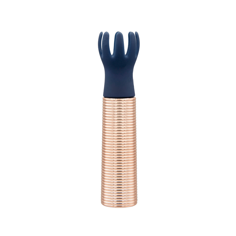 Pillow Talk Secrets Desires 6-Piece Silicone Mini Massager Set Navy - Fantasies Boutique