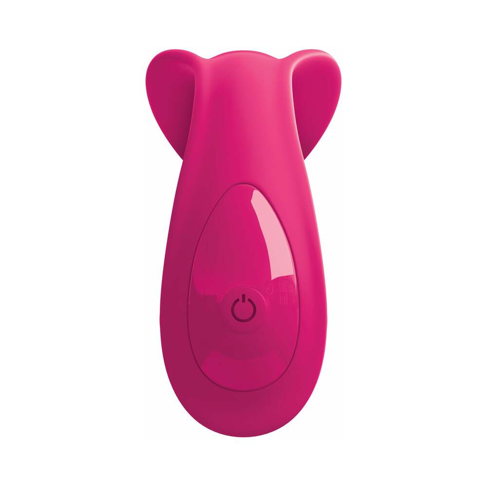3Some Double Ecstasy Dual Stimulation Silicone Vibrator Red - Fantasies Boutique