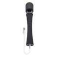 Playboy Royal Rechargeable Silicone Wand Vibrator Black - Fantasies Boutique